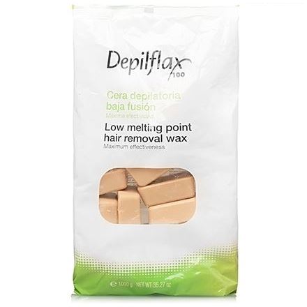 Depilflax Waxes Hair Removal Wax Capuccino Воск горячий Капучино плотный для чувствительной кожи