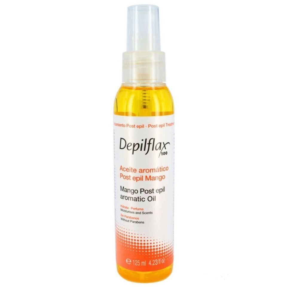 Depilflax Средства для ухода до и после депиляции Mango Post Epil Aromatic Oil Масло Манго для снятия остатков воска при депиляции