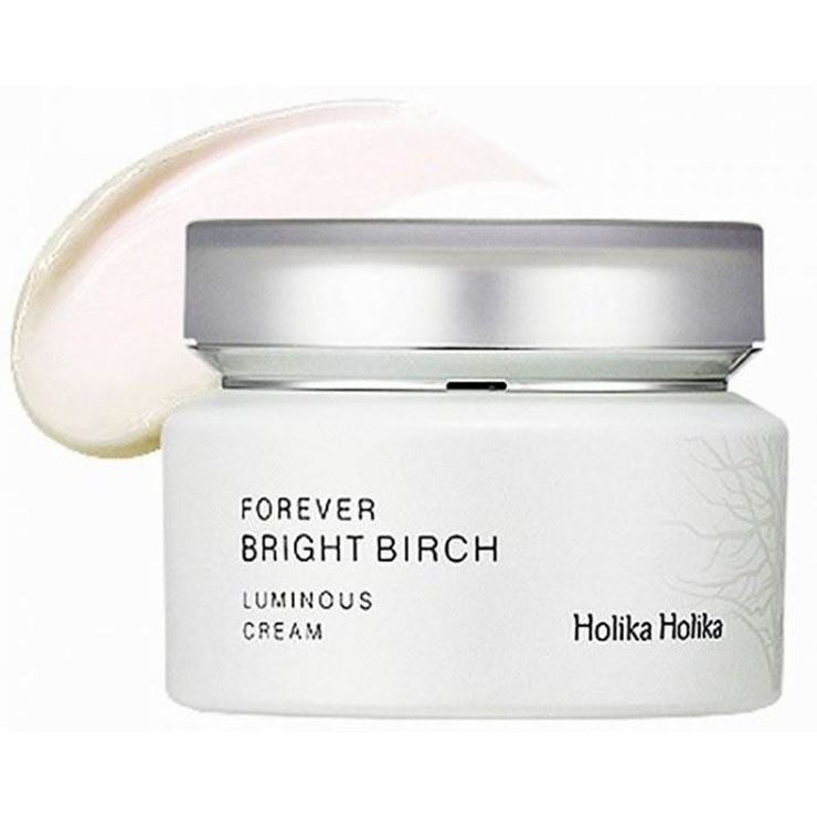 Holika Holika Face Care Forever Bright Birch Luminous Cream Осветляющий крем для лица против пигментации 
