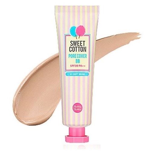 Holika Holika Make Up Sweet Cotton Pore Cover BB ББ-крем с экстрактом хлопка