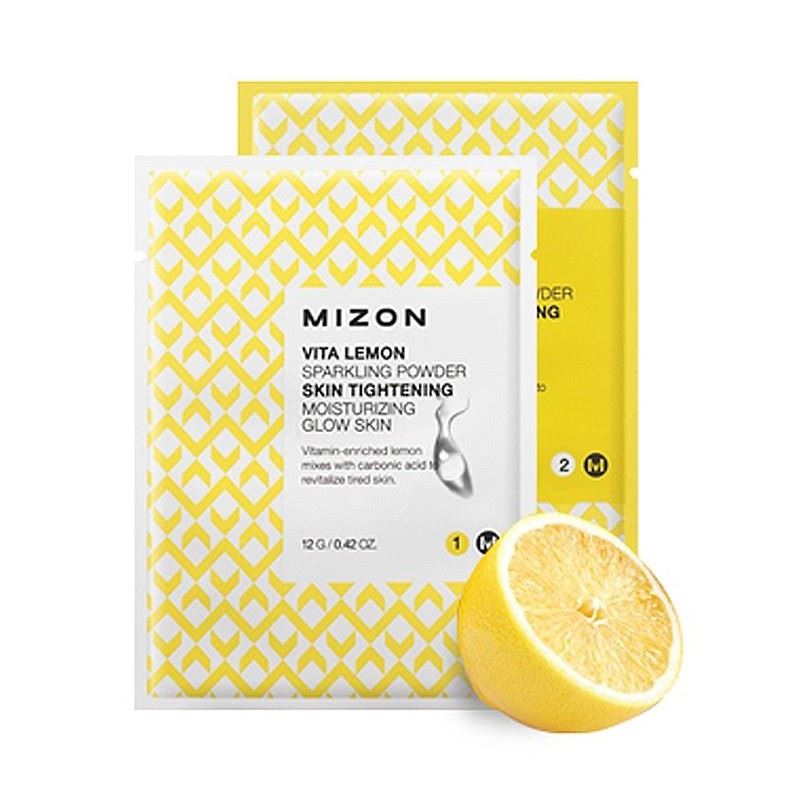 Mizon Cleansing Vita Lemon Sparkling Powder  Очищающая пудра для лица 
