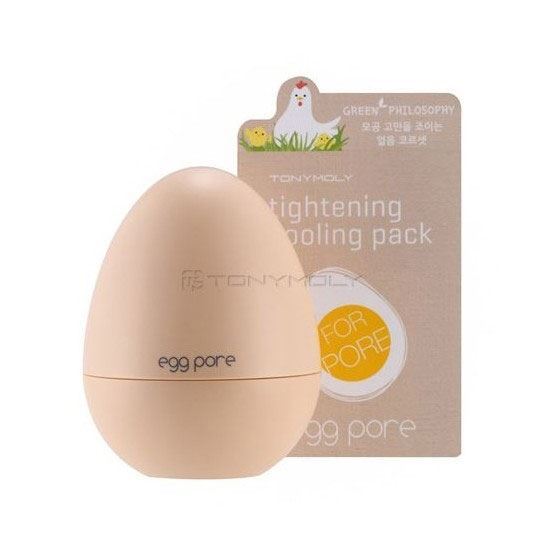 Tony Moly Egg Pore Egg Pore Tightening Cooling Pack Маска для очищения пор, сужает поры