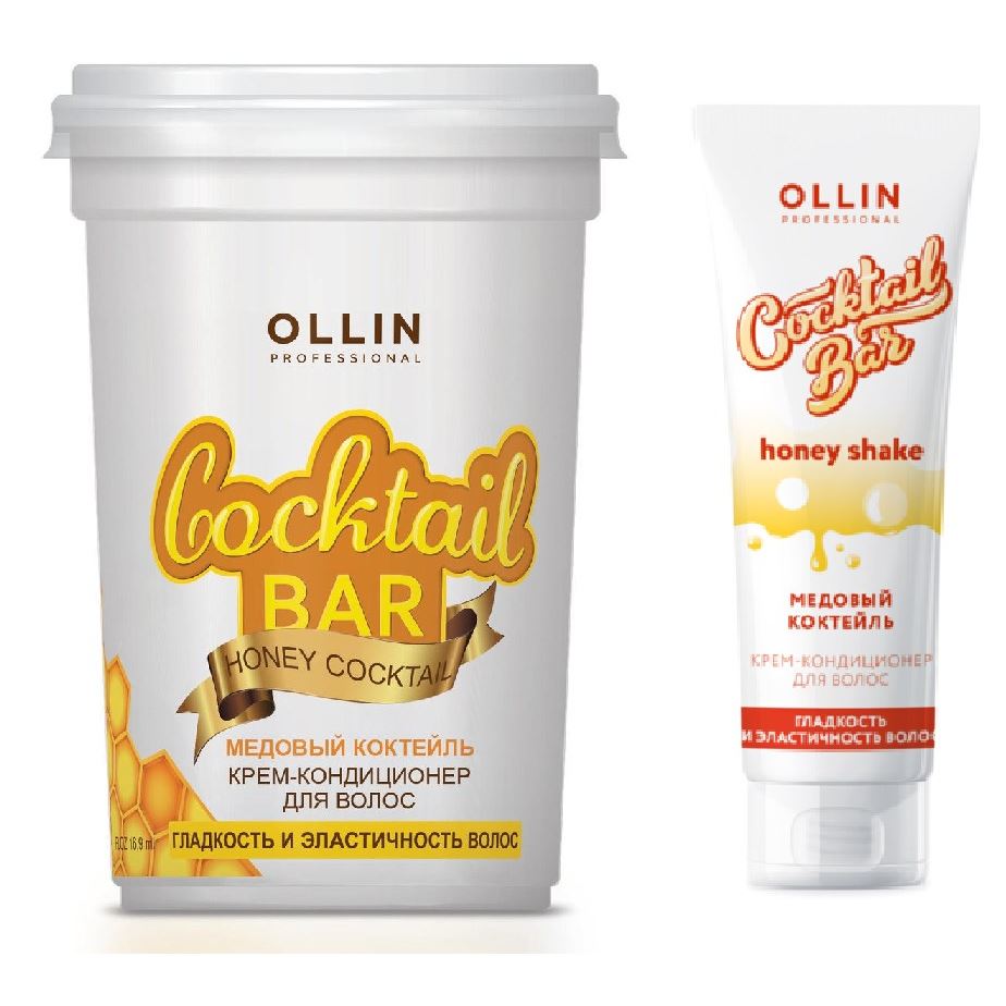 Ollin Professional Care  Cocktail Bar Honey Cocktail Conditioner Крем-кондиционер для волос, гладкость и эластичность волос
