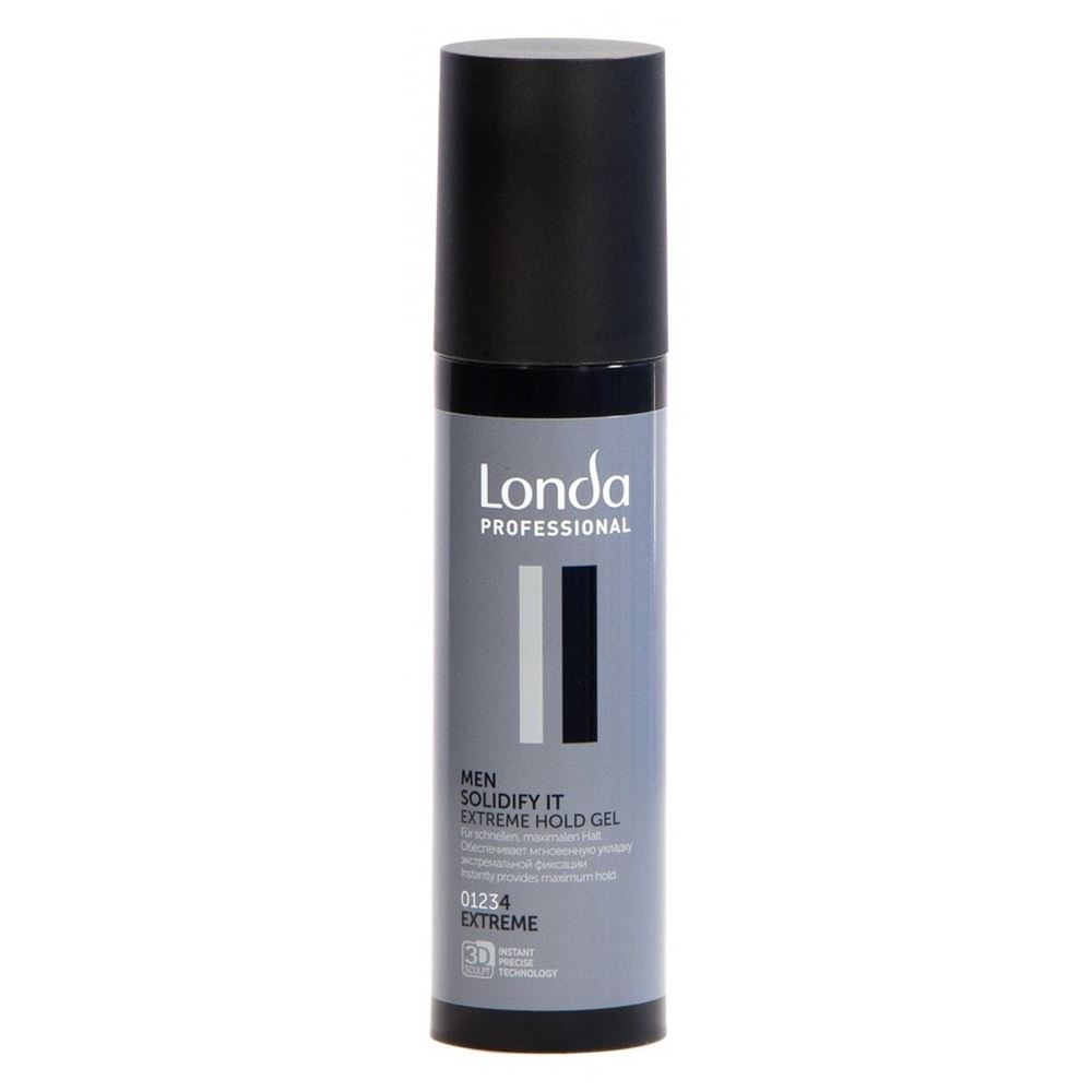 Londa Professional Style Men. Solidify It Extreme Hold Gel Гель для укладки волос экстремальной фиксации