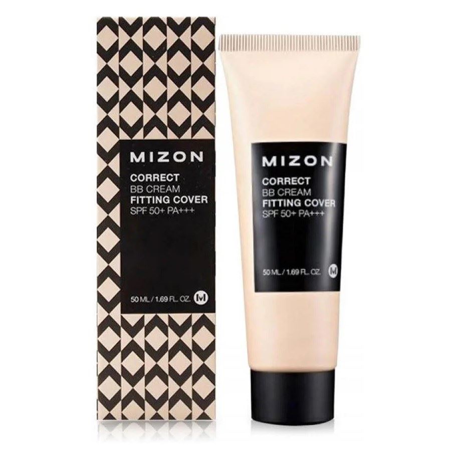 Mizon Make Up Correct  BB Cream Fitting Cover SPF50+/PA+++  Корректирующий ББ крем