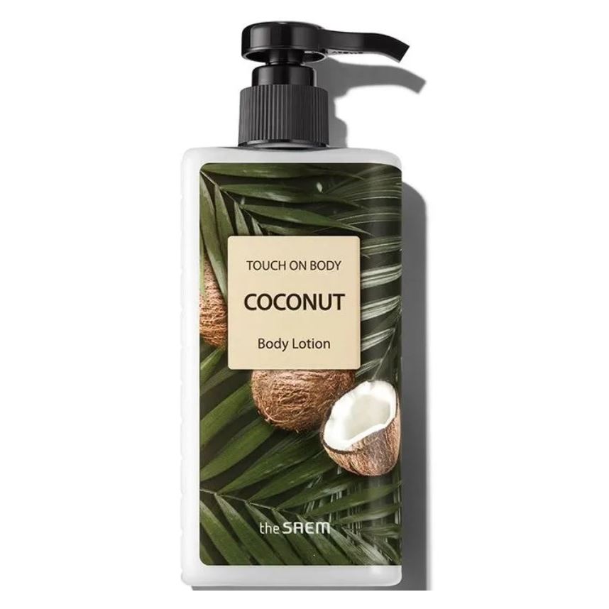 The Saem Face Care Touch On Body Coconut Body Wash Гель для душа кокос с кокосовой водой
