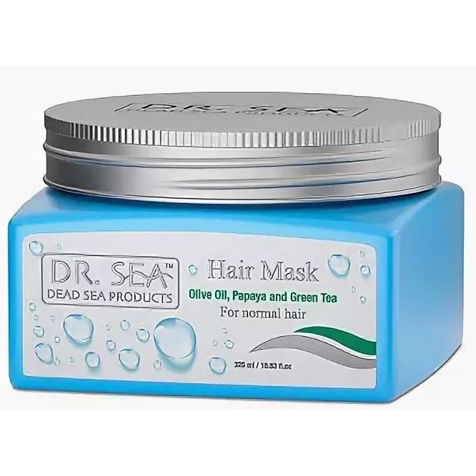 Dr. Sea Для волос Hair Mask Olive Oil, Papaya & Green Tea Маска для волос с маслами оливы, папайи и экстрактом зеленого чая