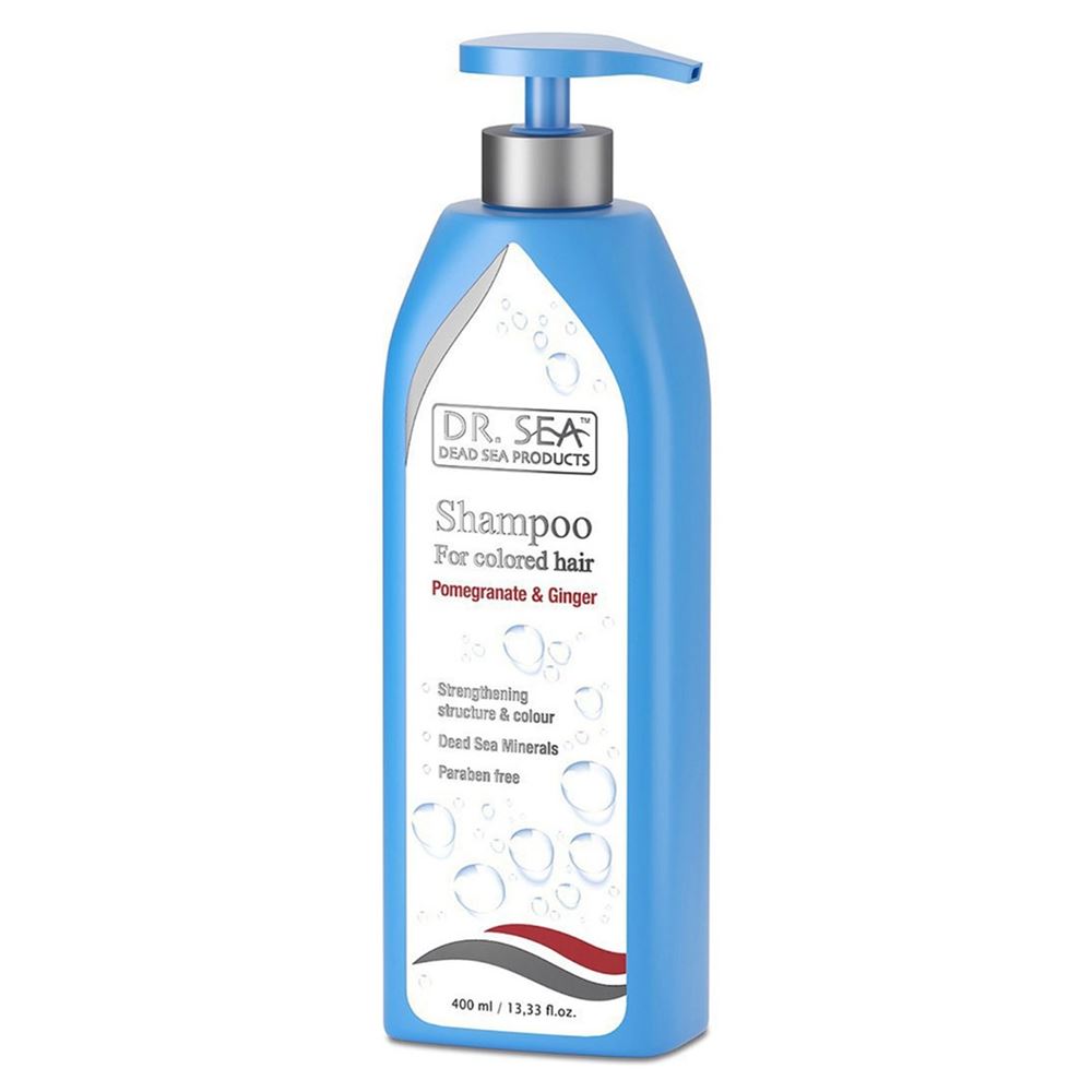 Dr. Sea Для волос Shampoo Pomegranate & Ginger Шампунь для окрашенных волос с гранатом и имбирем