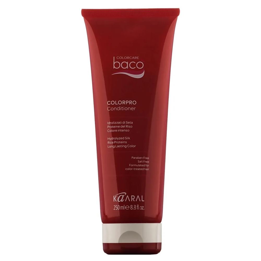 Kaaral BACO color collection Colorpro Baco Conditioner Кондиционер с гидролизатами шелка и рисовыми протеинами, для окрашенных волос