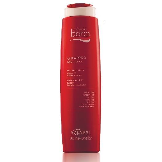 Kaaral BACO color collection Colorpro Baco Shampoo Шампунь с гидролизатами шелка и кератином, для окрашенных волос