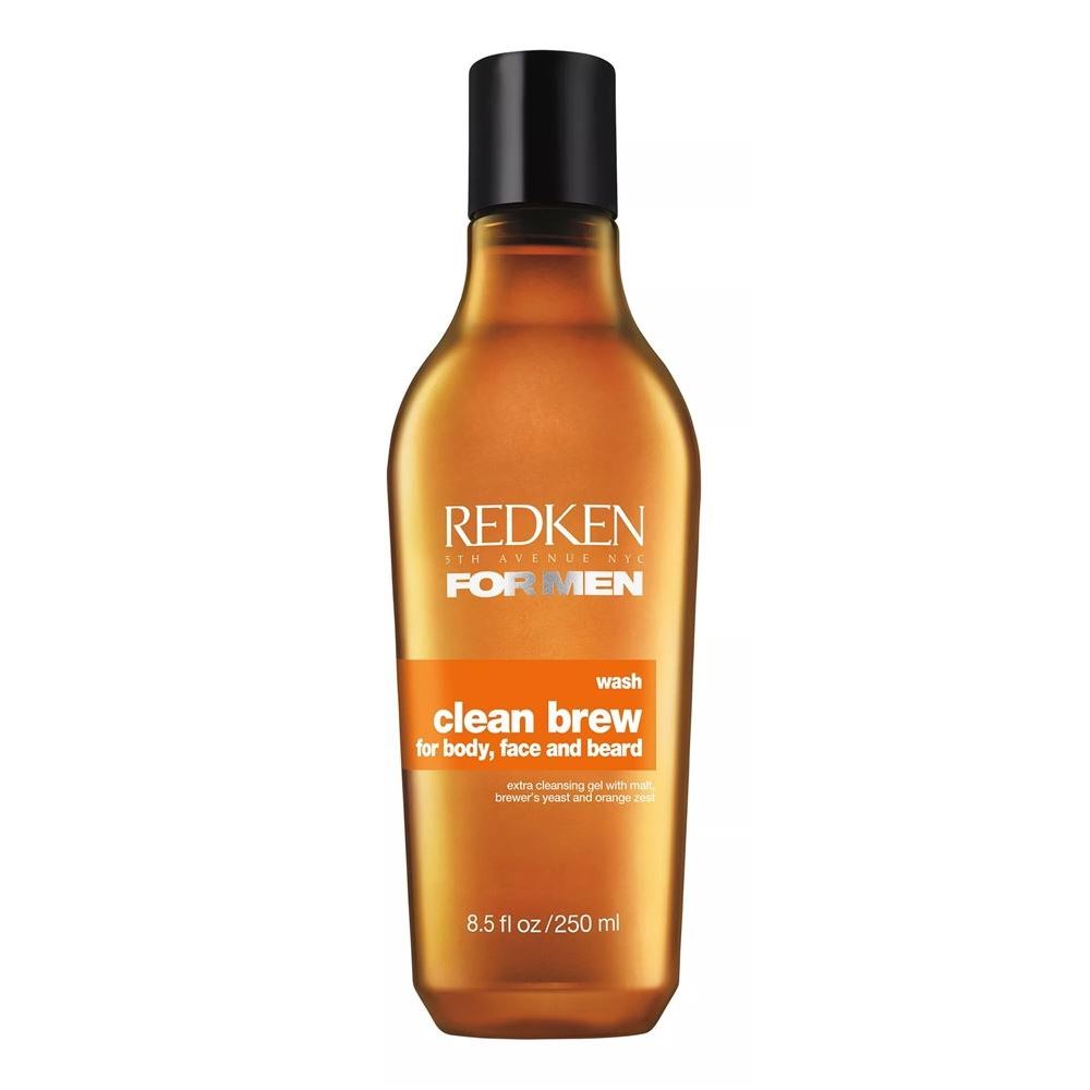 Redken For Men Clean Brew Body Wash Гель для волос, тела и бороды
