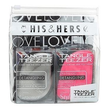 Tangle Teezer Расчески для волос Compact Styler His & Hers Подарочный набор расчесок "Для него и для нее"