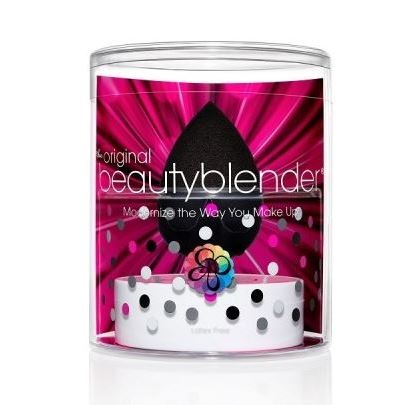 Beauty Blender Спонжи Pro & Blendercleanser Solid Set Набор косметический: спонж черный для макияжа и мыло для очистки спонжа  