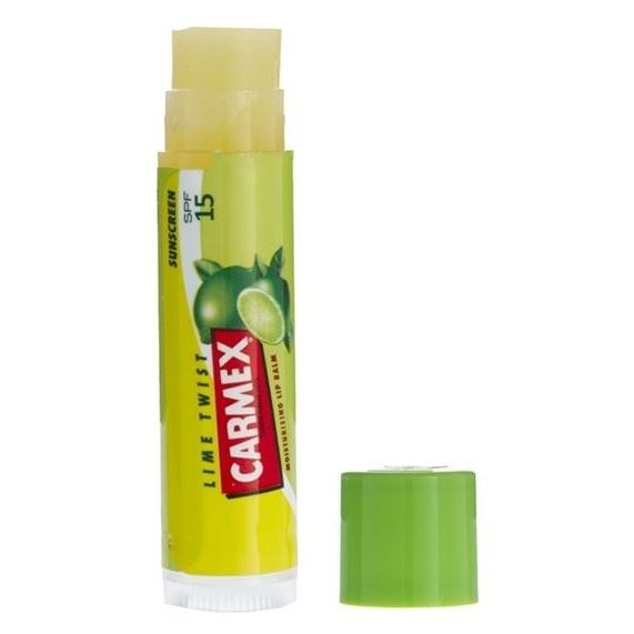 Carmex Бальзамы для губ Ultra Moisturising Lip Balm Lime Twist Бальзам для губ стик Лайм