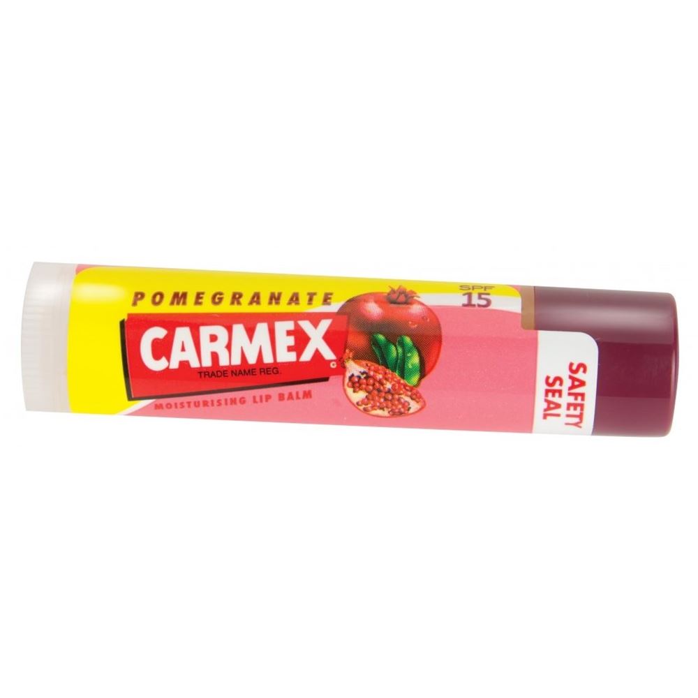 Carmex Бальзамы для губ Moisturizing Lip Balm Pomegranate SPF15 Stick  Бальзам для губ стик Гранат