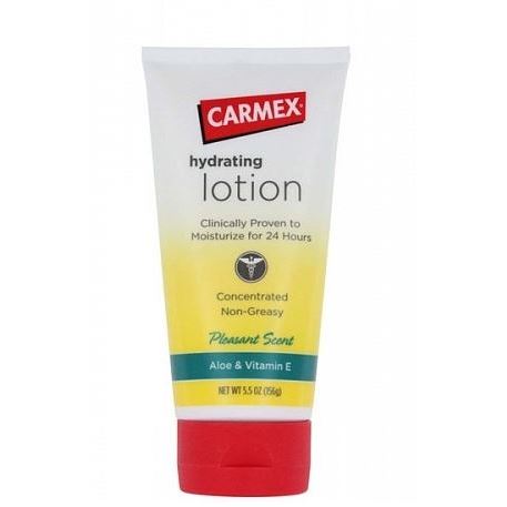 Carmex Бальзамы для губ Everyday Hydrating Lotion Pleasant Scent Лосьон Carmex увлажняющий для сухой и потрескавшейся кожи рук и тела