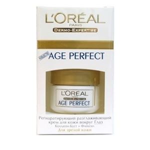 L'Oreal Age Perfect Крем вокруг глаз Эйдж Перфект Антивозрастной разглаживающий крем для зрелой кожи вокруг глаз