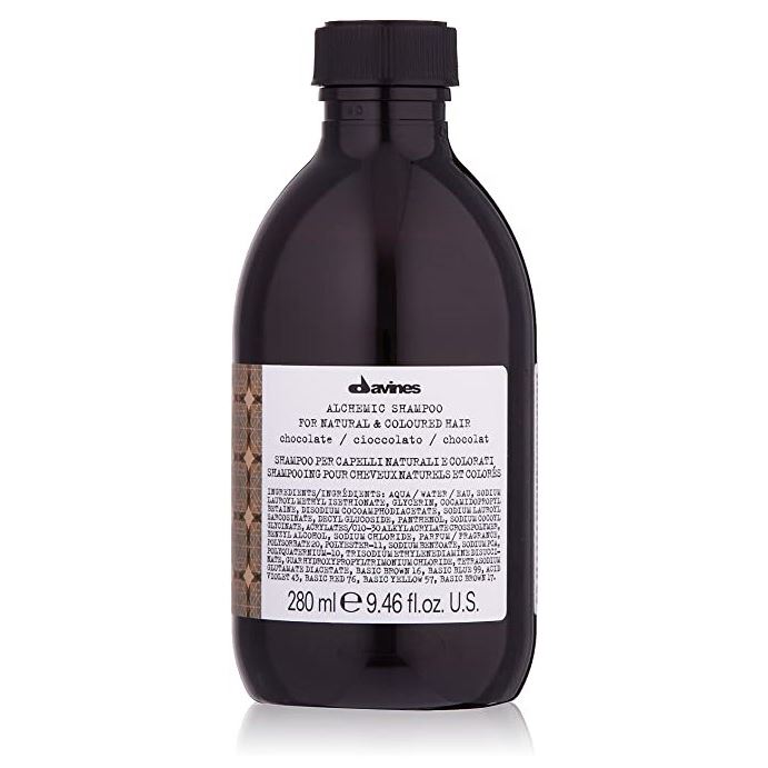 Davines Alchemic Shampoo For Natural And Coloured Hair. Chocolate Шампунь АЛХИМИК для натуральных и окрашенных волос Шоколад