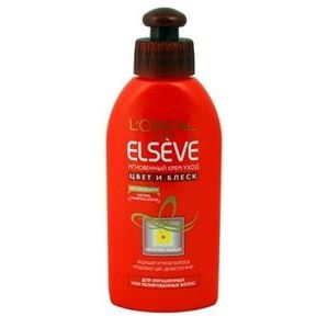 L'Oreal Elseve Цвет и Блеск Крем-уход ELSEVE Мгновенный Крем - Уход Цвет и Блеск для окрашенных или мелированных волос
