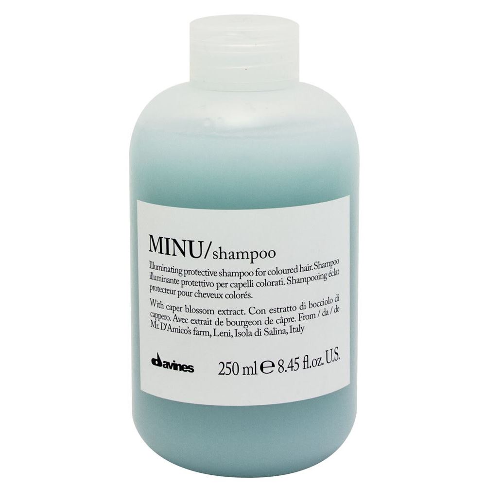 Davines Essential Haircare MINU Shampoo Защитный шампунь для сохранения косметического цвета волос