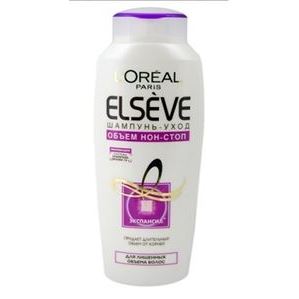 L'Oreal Elseve Объем Нон-Стоп Шампунь ELSEVE Шампунь - Уход для плоских, тонких, лишенных объема волос