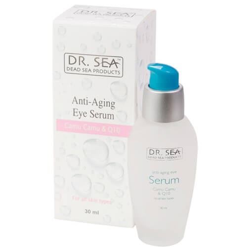 Dr. Sea Для лица Anti-Aging Eye Serum Camu Camu & Q10 Антивозрастная сыворотка для глаз с каму-каму и Q10