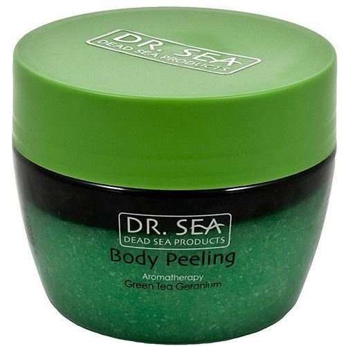 Dr. Sea Для тела Body Peeling Aromatherapy Green Tea Geranium Ароматический пилинг для тела с экстрактом зеленого чая и маслом герани