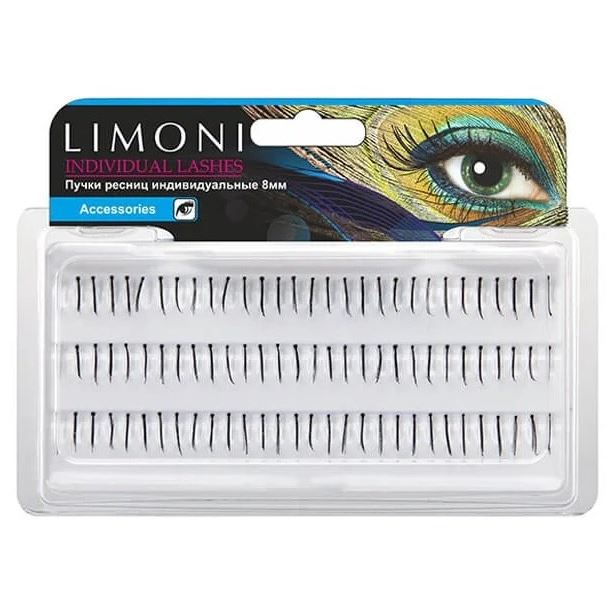 Limoni Accessories  Individual Lashes Пучки ресниц индивидуальные (чёрные)