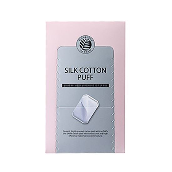 The Saem Make Up Silk Cotton Puff Спонжи косметические шелковые