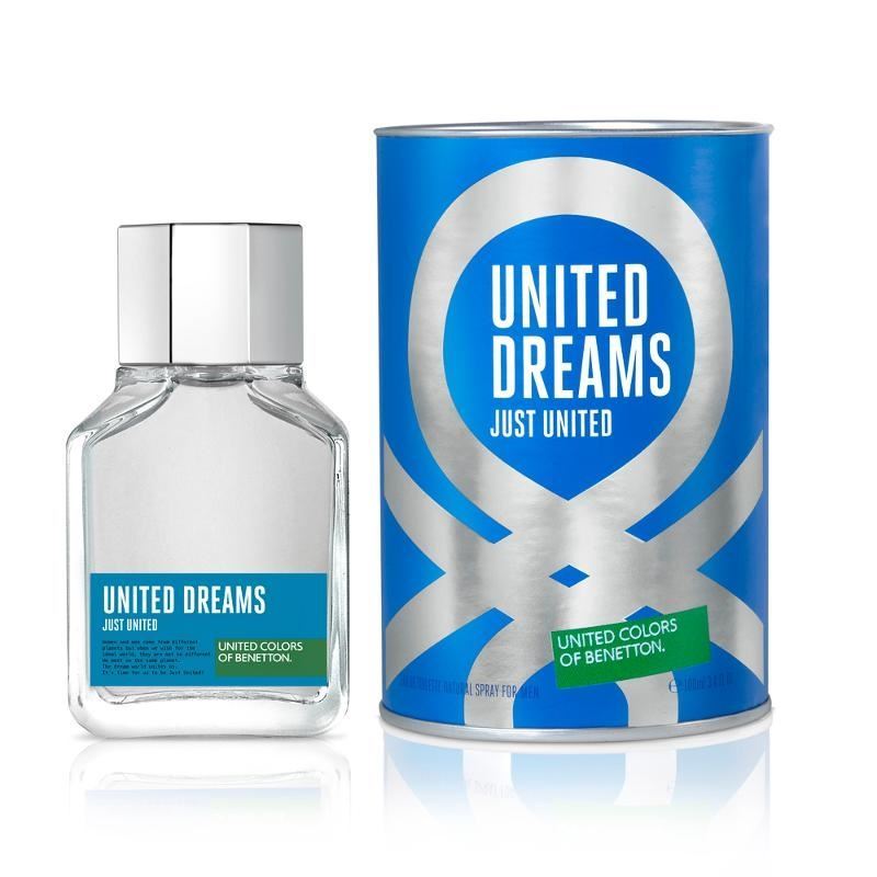 Benetton Fragrance United Dreams Just United Лимитированный мужской аромат от Бенетон