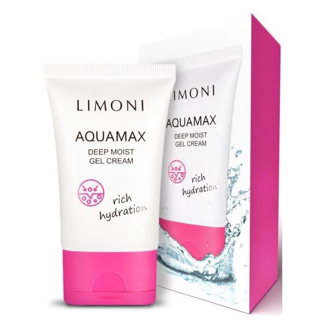 Limoni Aquamax  Deep Moist Gel Cream  Глубокоувлажняющий гель-крем для лица