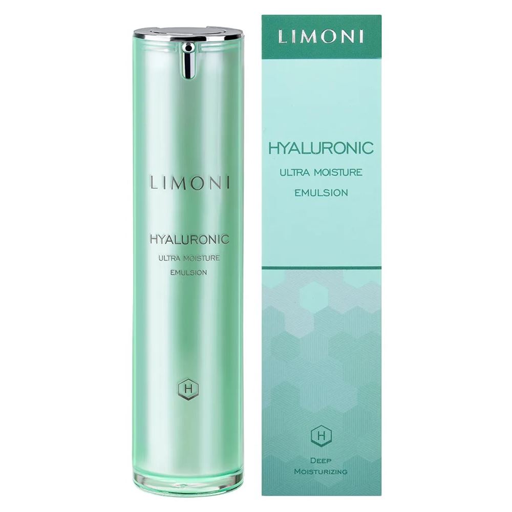 Limoni Anti Age Hyaluronic Ultra Moisture Emulsion  Ультраувлажняющая эмульсия для лица с гиалуроновой кислотой