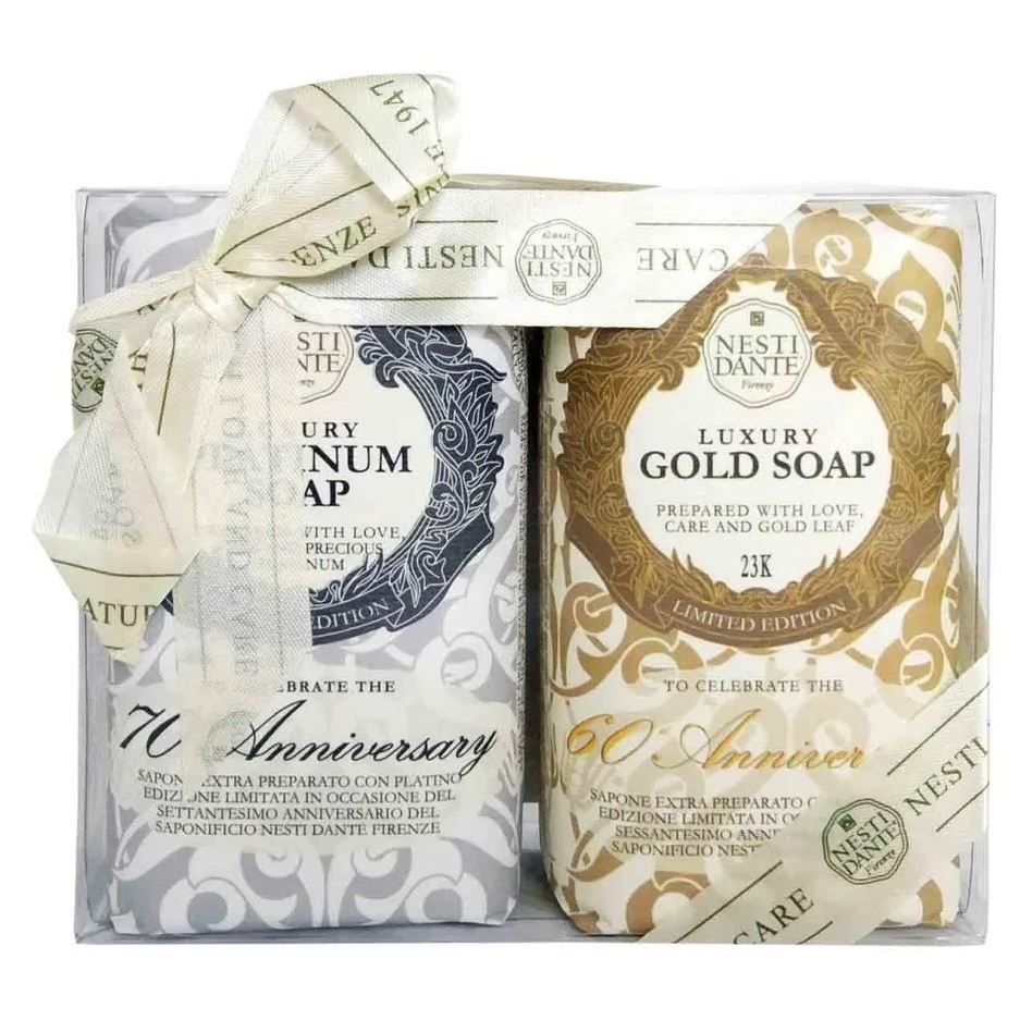 Nesti Dante Soap Platinum & Gold Soap Мыло Юбилейное Платиновое