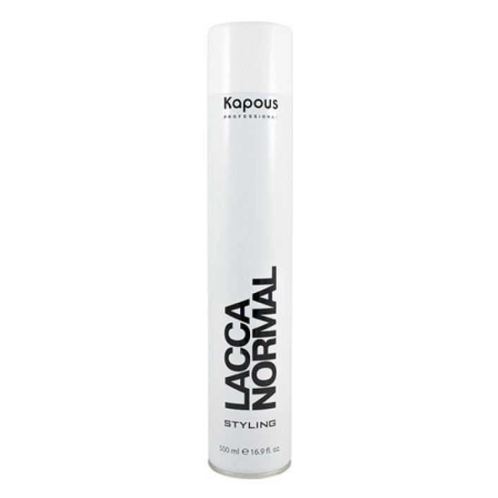 Kapous Professional Smooth and Curly Lacca Normal Styling Лак аэрозольный нормальной фиксации