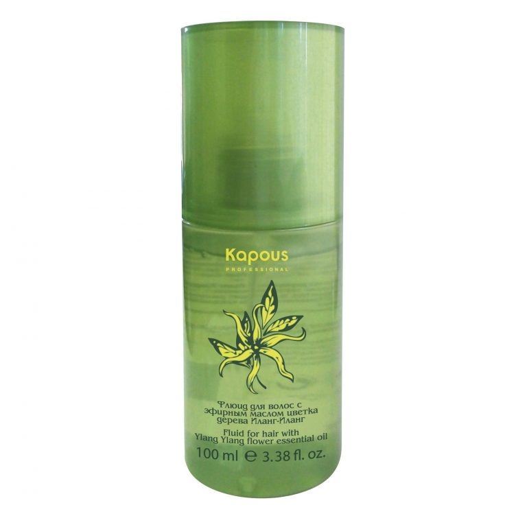 Kapous Professional Ylang Ylang Fluid for Hair with Ylang Ylang Flower Essential Oil Флюид для волос с эфирным маслом цветка дерева Иланг-Иланг