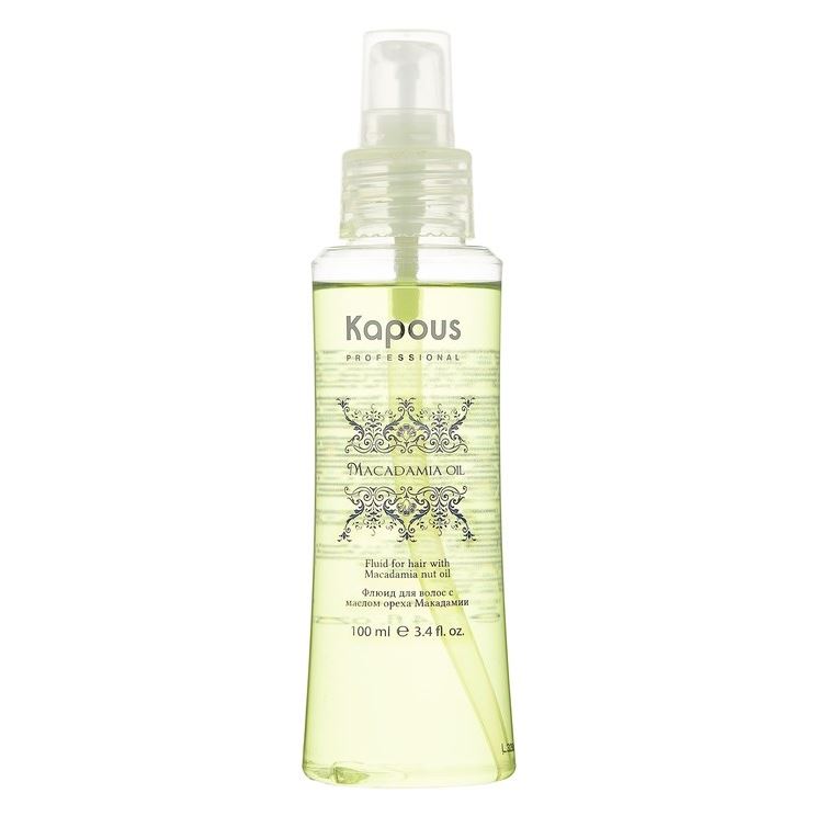 Kapous Professional Macadamia Oil Fluid for Hair with Macadamia Nut Oil Флюид с маслом ореха макадамии