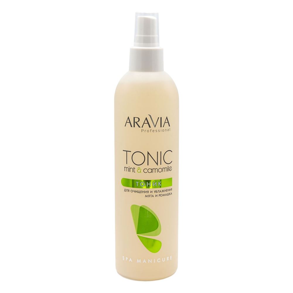 Aravia Professional Косметика для парафинотерапии Tonic Mint & Camomile Тоник для очищения и увлажнения кожи с мятой и ромашкой