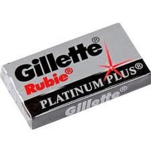 Gillette Бритвенные системы Rubie Platinum Plus лезвия классические Лезвия классические
