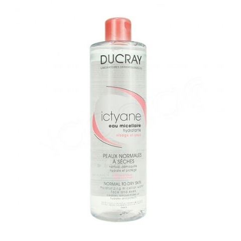 Ducray Ictyane Увлажняющая мицеллярная вода для лица и глаз Увлажняющая мицеллярная вода для лица и глаз