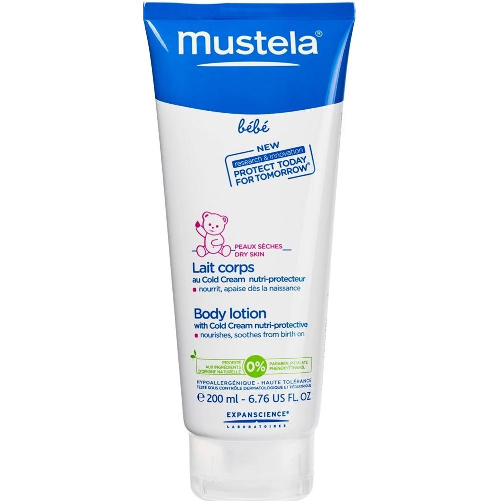 Mustela Bebe Cold Cream Молочко Защитное с кольд-кремом Body Lotion With Cold Cream Nutri-Protective
