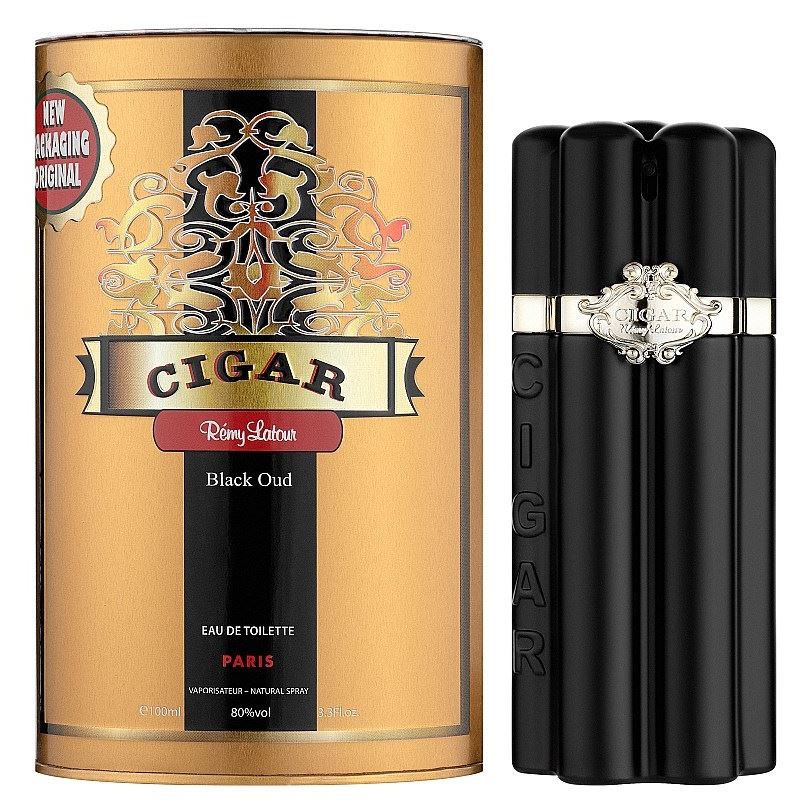 Remy Latour Fragrance Cigar Black Oud  Мужской парфюм Золотой