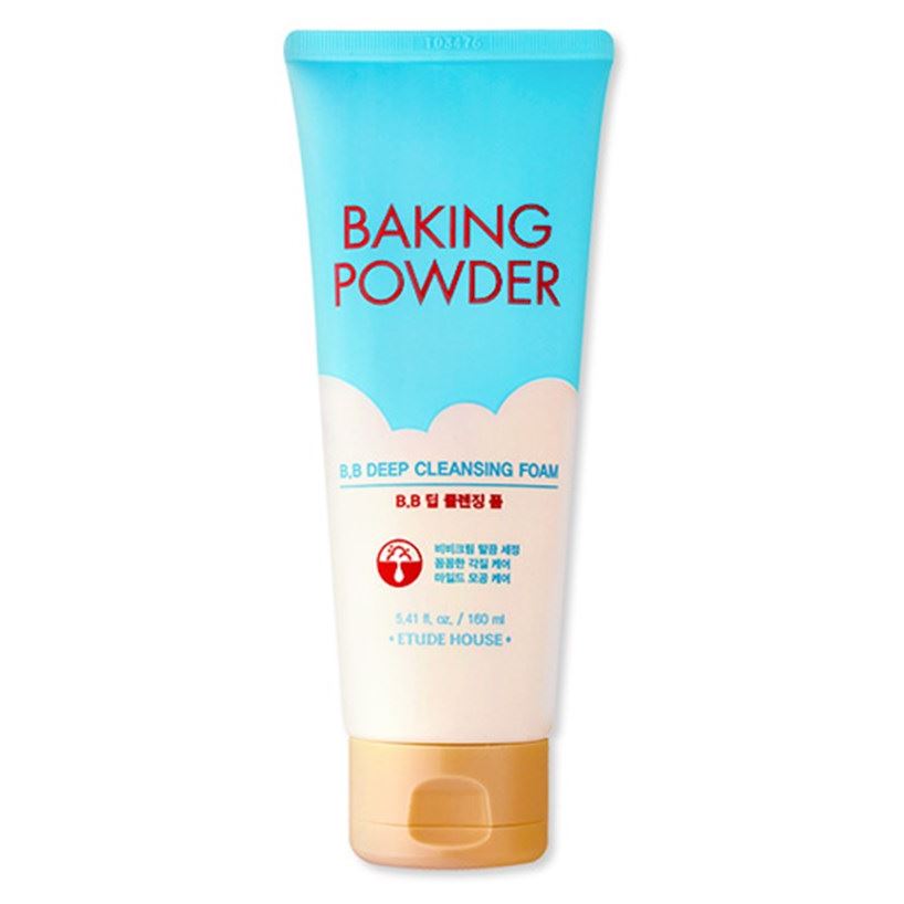 Etude House Face Care Baking Powder BB Deep Cleansing Foam Пенка для умывания и глубокого очищения