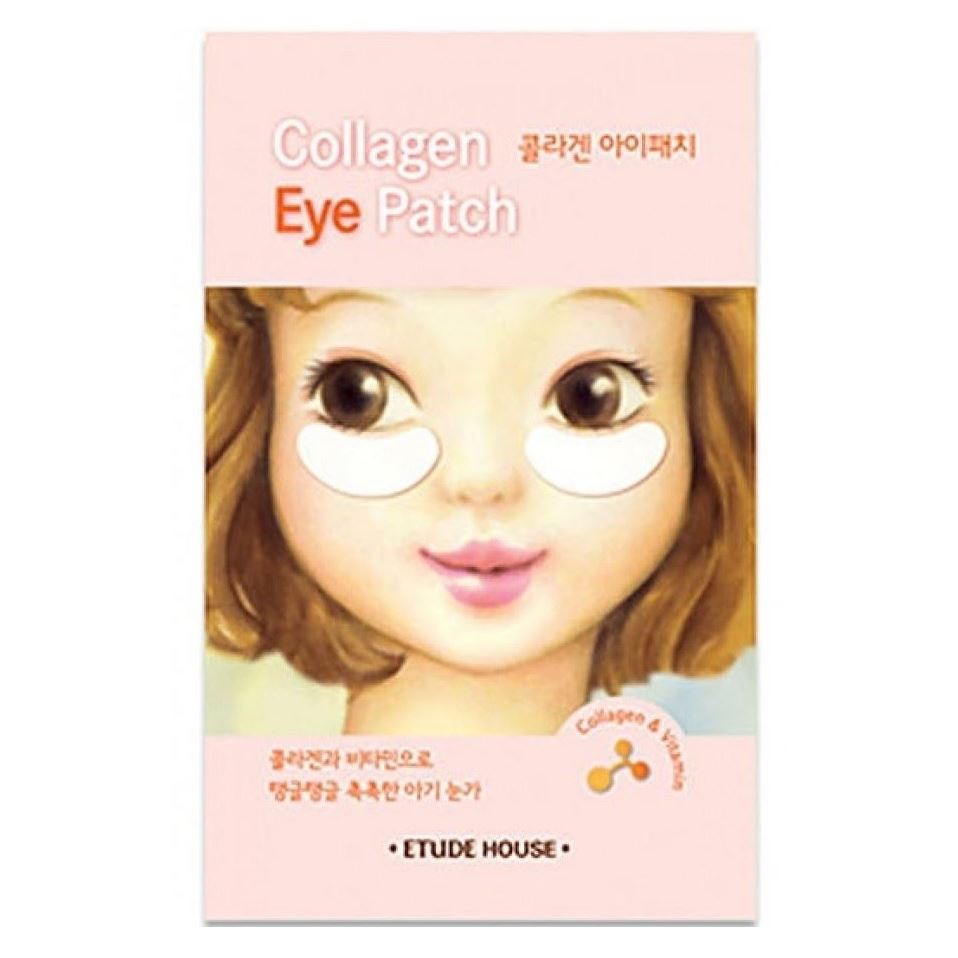 Etude House Face Care Collagen Eye Patch Патчи для кожи вокруг глаз 19AD