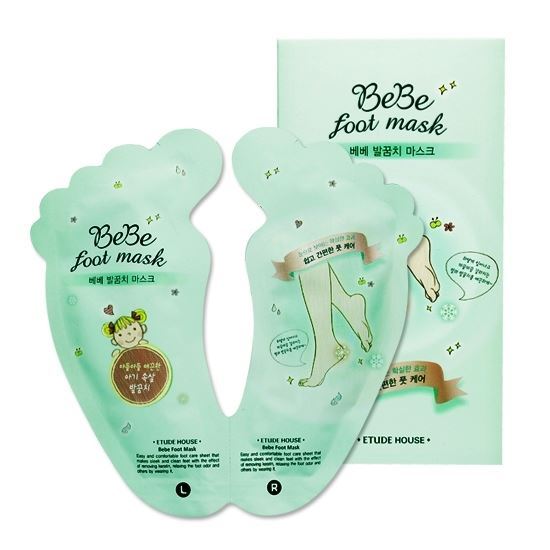 Etude House Body Care BeBe Foot Mask Пилинг для ног 