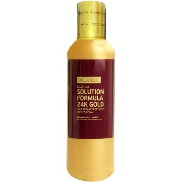 Cocochoco Keratin Treatment Solution Formula 24K Gold  Рабочий состав для процедуры кератинового выпрямления волос