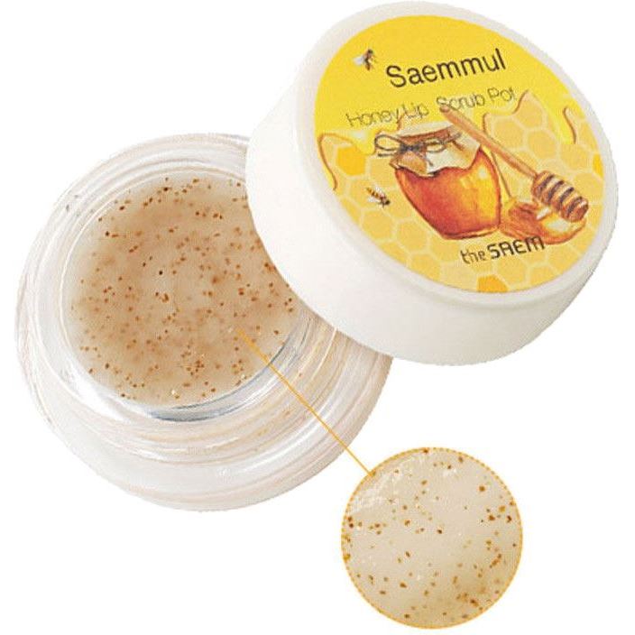 The Saem Make Up Saemmul Honey Lip Scrub Pot Скраб для губ медовый