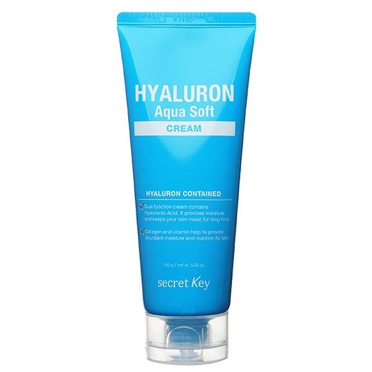 Secret Key Face Care Hyaluron Aqua Soft Cream Крем для лица с гиалуроновой кислотой