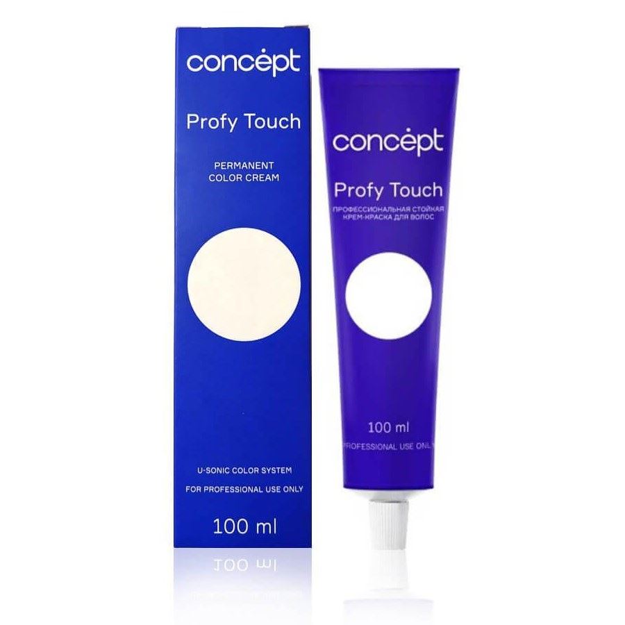 Concept Profy Touch  Permanent Color Cream Стойкая крем-краска для волос с комплексом U-SONIC Color System 
