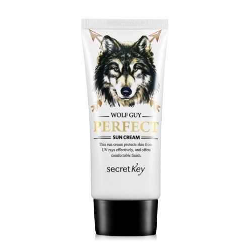 Secret Key Уход Wolf Guy Perfect Sun Cream SPF50 + PA +++ Крем солнцезащитный для мужчин