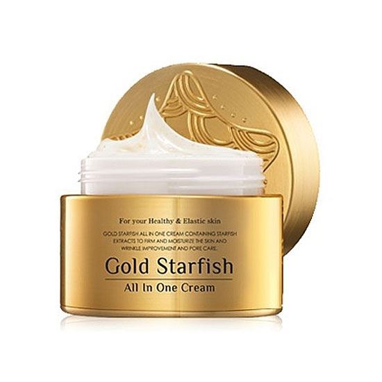Mizon Face Care Gold Starfish All in One Cream Крем антивозрастной с экстрактом морской звезды